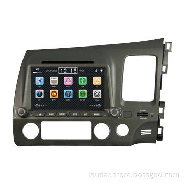 Car navigation system for Honda CIVIC 2006-2011 RHD,with CD/MP3/DVD/USB and 8-inch TFT monitor